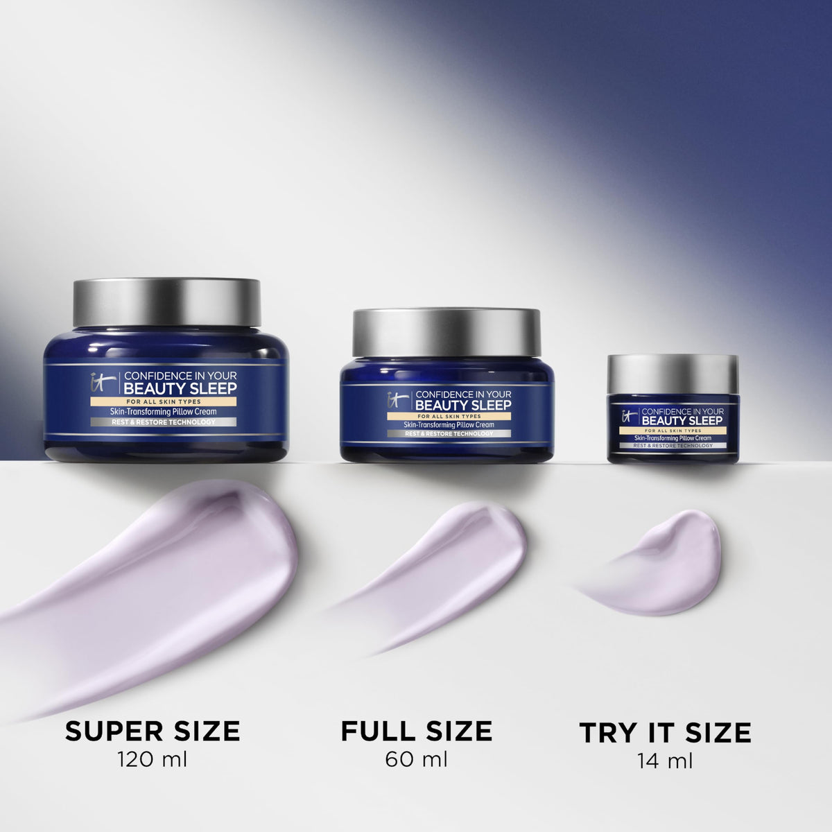 IT Cosmetics Confidence in Your Beauty Sleep - Anti-Aging Night Cream - Visibly Improves Fine Lines, Wrinkles, Dryness, Dullness & Loss of Firmness - With Hyaluronic Acid - 4.06 fl oz