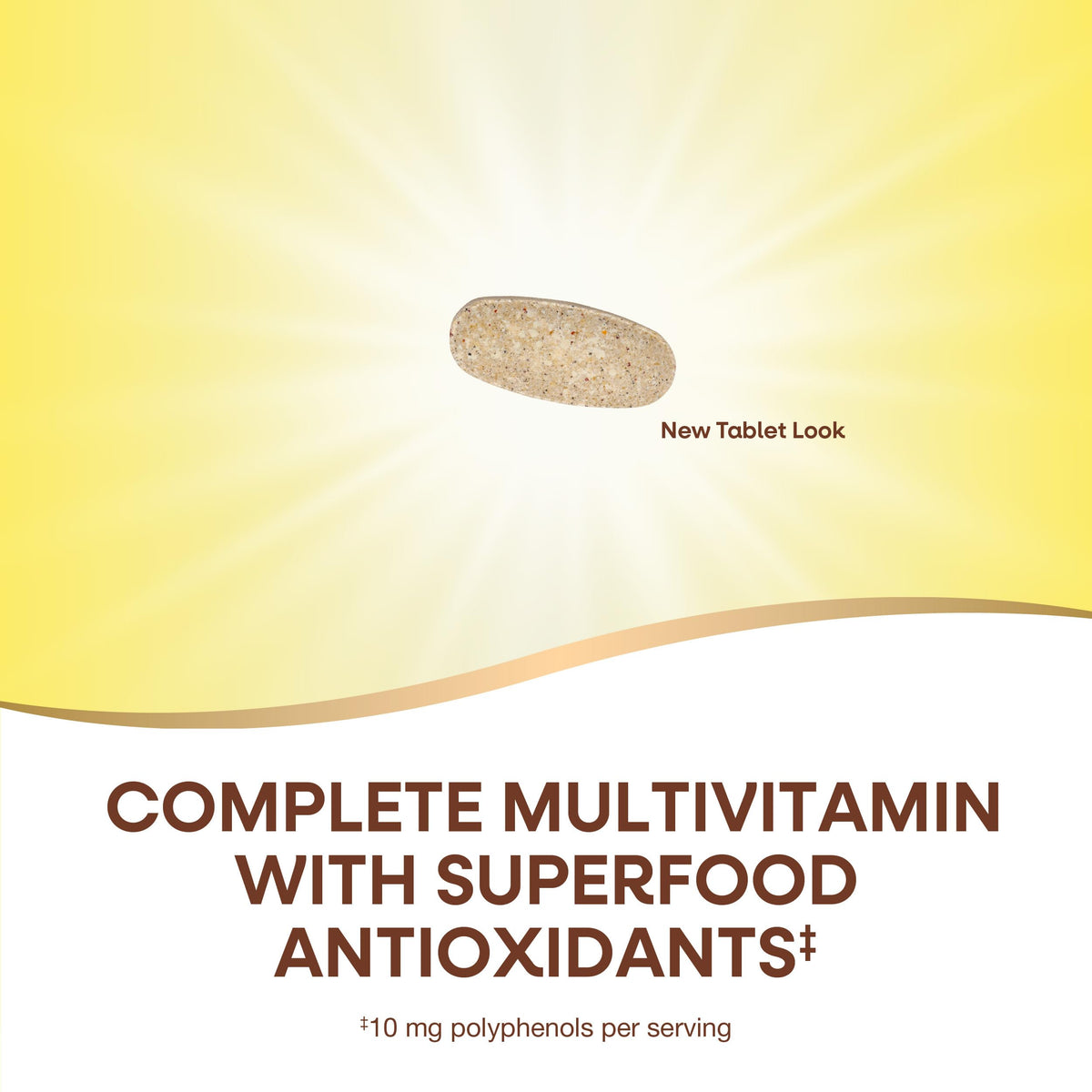 Nature's Way Alive! Men's Complete Daily Multivitamin, Supports Energy Metabolism & Muscle Function*, with B-Vitamins, Gluten Free, 130 Tablets (Packaging May Vary)