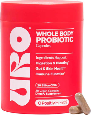 URO Women’s Probiotic - Vaginal, Gut & Skin - 20B+ CFUs - 30-Day Supply