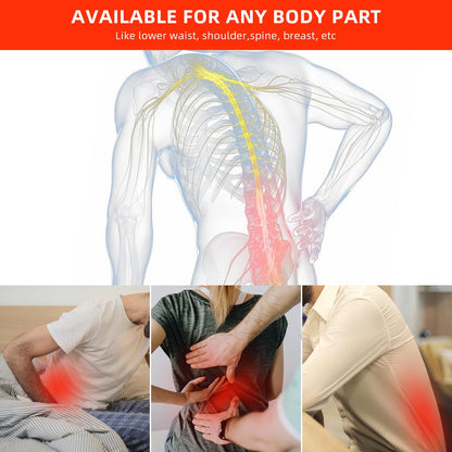 Red Light Therapy Infrared Light Therapy Pad for Body Pain NIR Deep Therapy for Back Knee Hands