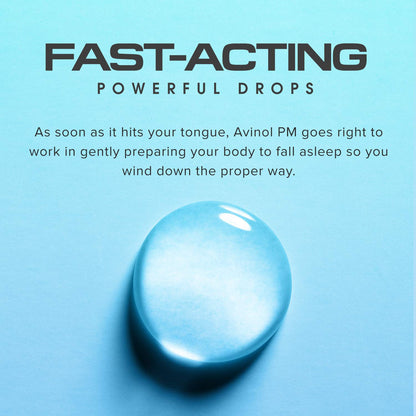 Avinol PM Sleep Drops - Extra Strength Natural Sleep Aids