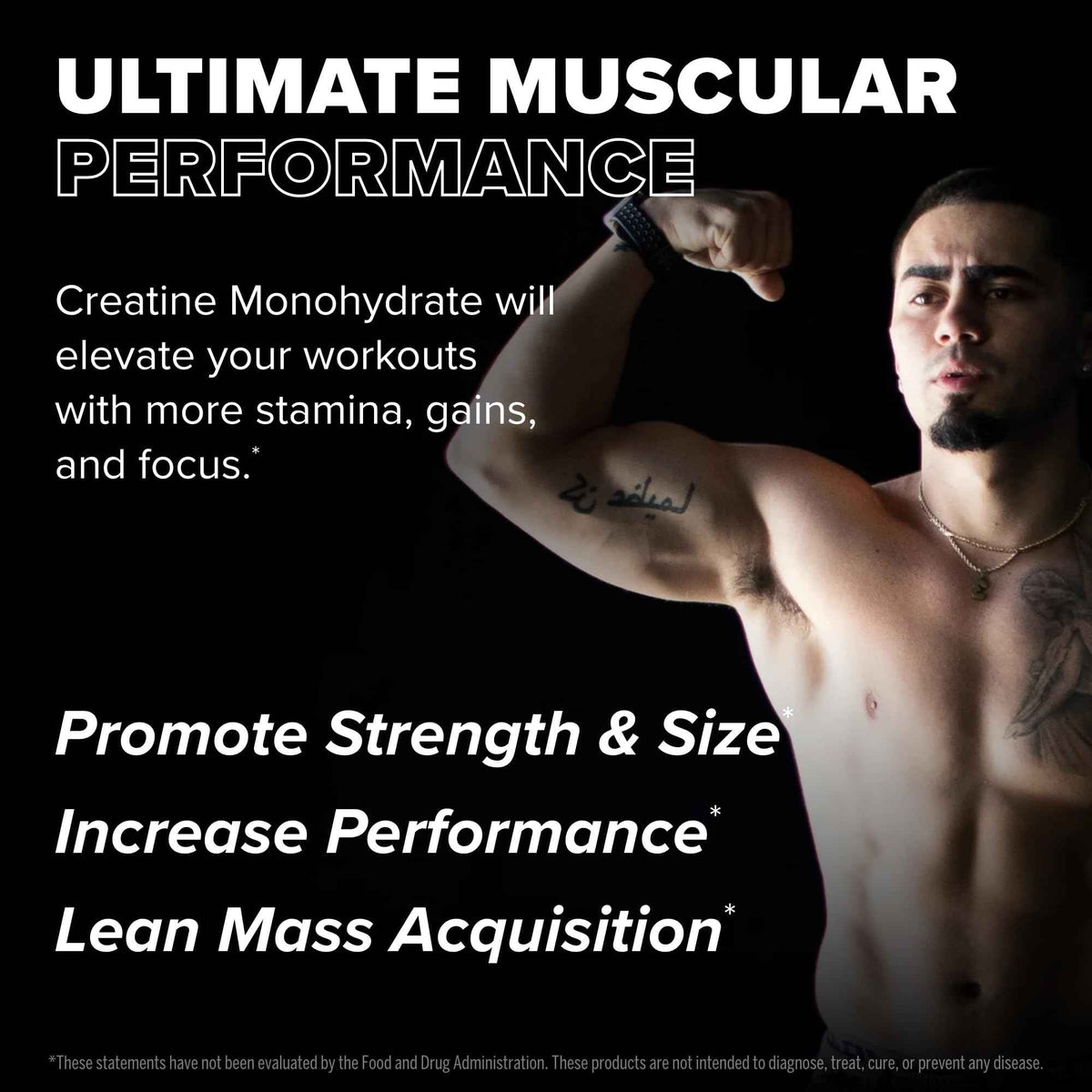 FINAFLEX PURE CREATINE, Unflavored - 5.3 oz - Promotes Muscular Strength, Size & Performance - 100% Pure