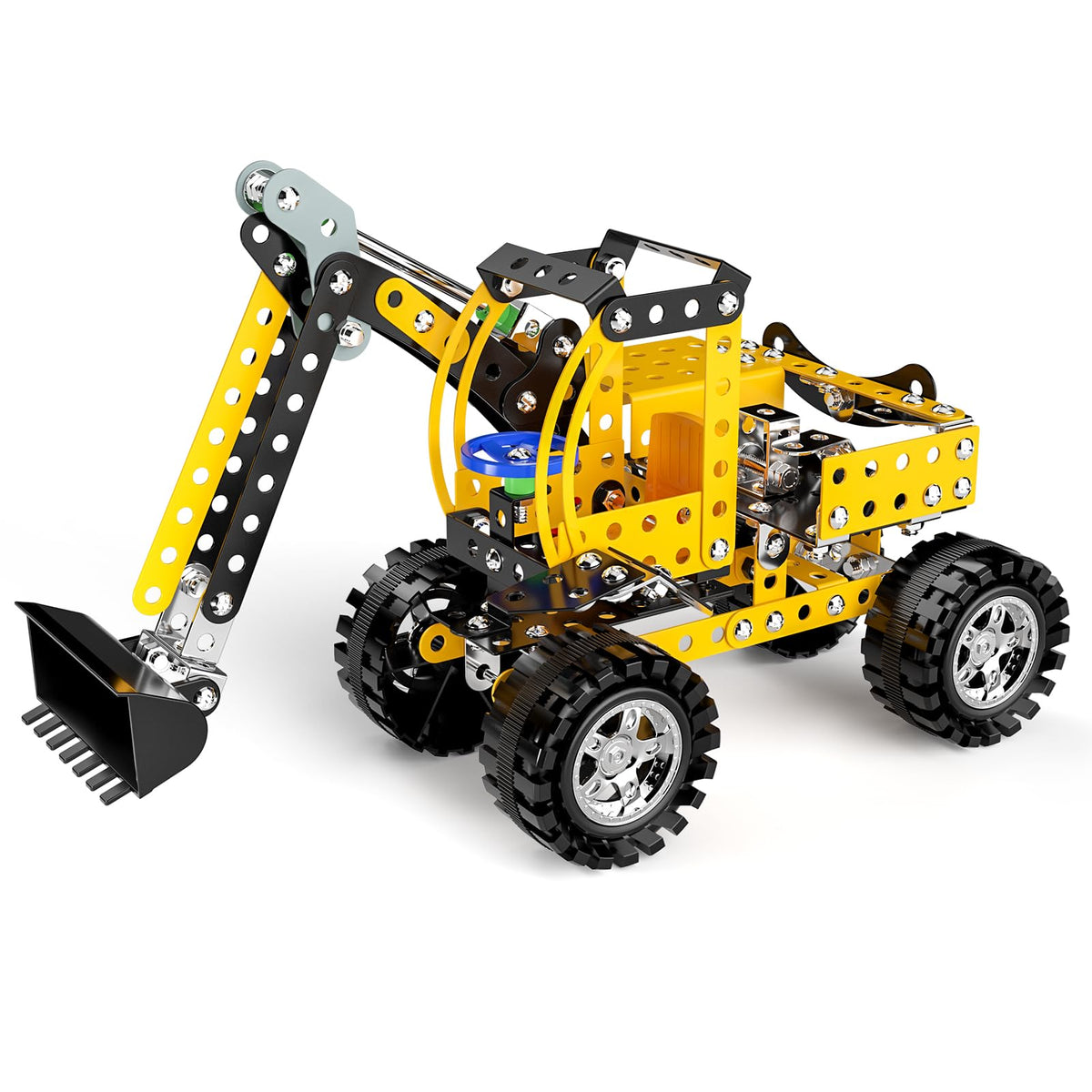 Lucky Doug Stem Building Projects Toys for Kids Boys 8 9 10 11 12 Year Old, Metal Building Construction Model kit, Building Blocks DIY Toy