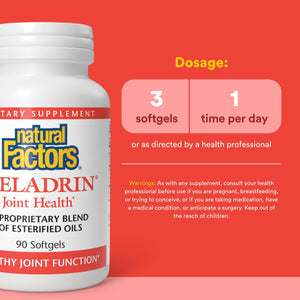 Natural Factors, Celadrin Joint Health, Promotes Flexibility, Mobility and Joint Function, 90 Softgels Natural FactorsBuy Supplements Australia