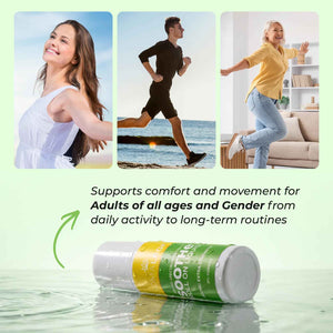 SomaLeaf Soothe Roll-On, 1500 MG, Extra Strength, Natural Comfort for Muscles, Hips, Joints, Neck, Back, Elbows, Fingers, Hands, and Knees