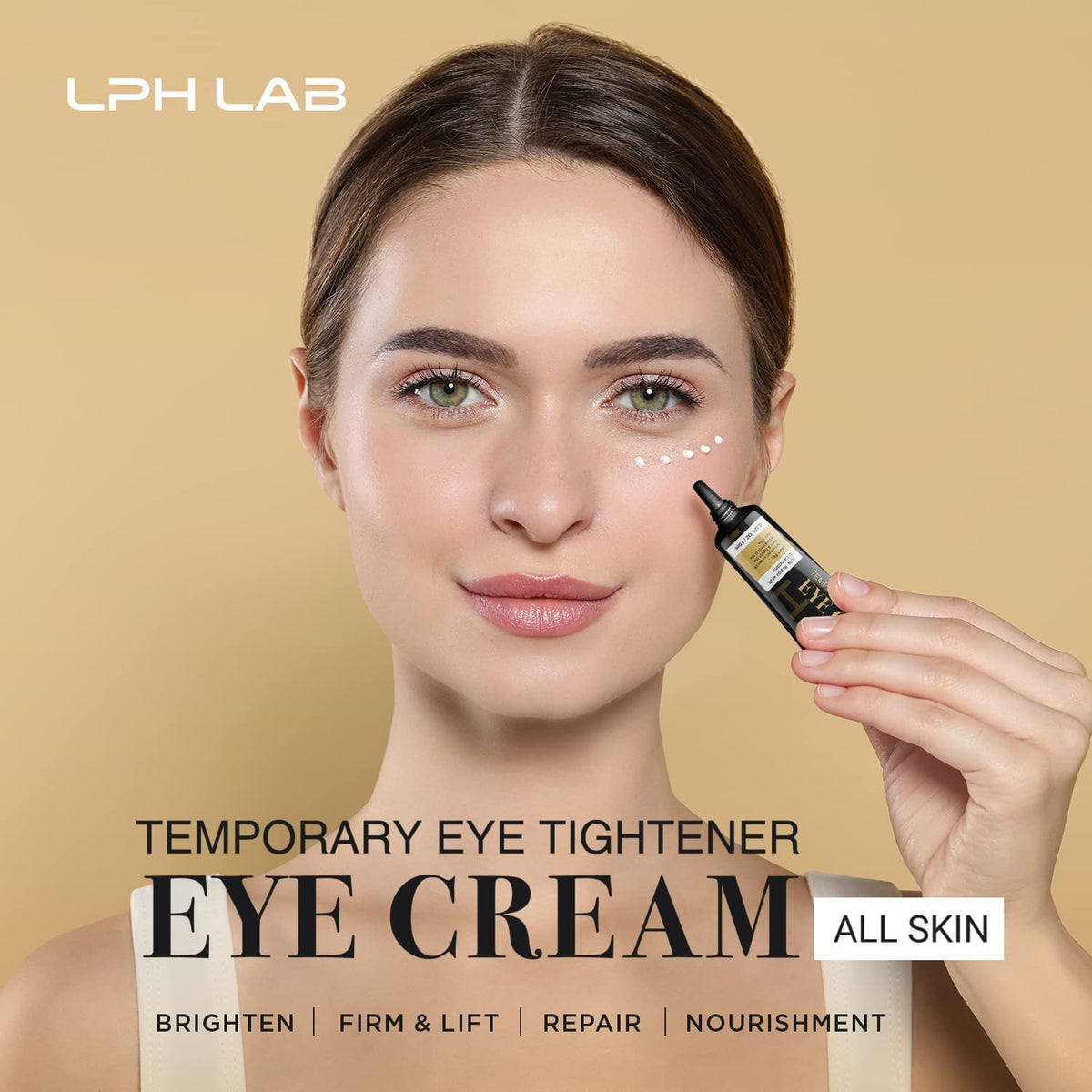 LPH LAB Temporary Eye Tightener (2 Pack) - Instant Under-Eye Bag & Dark Circle Remover