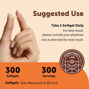 Micro Ingredients Vitamin D3 2,000 IU + K2 MK-7 50 mcg, 300 Softgels - Made with Coconut Oil - 2-in-1 Formula - Easy to Swallow, Non-GMO