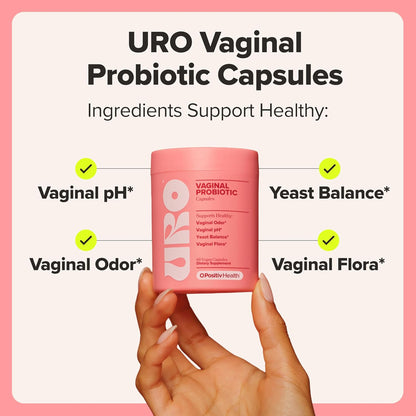 O Positiv URO Happy Body Bundle - Vaginal Probiotic, Metabolism & Fiber