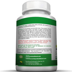 Pure Heathland Non-GMO Super Daily Multivitamin for Adults – 42 Natural Fruits & Vegetables Blend with 21 Essential Vitamins & Minerals – Vegan Coating Tablets, 90 Count, Made in USA Pure HealthlandBuy Supplements Australia