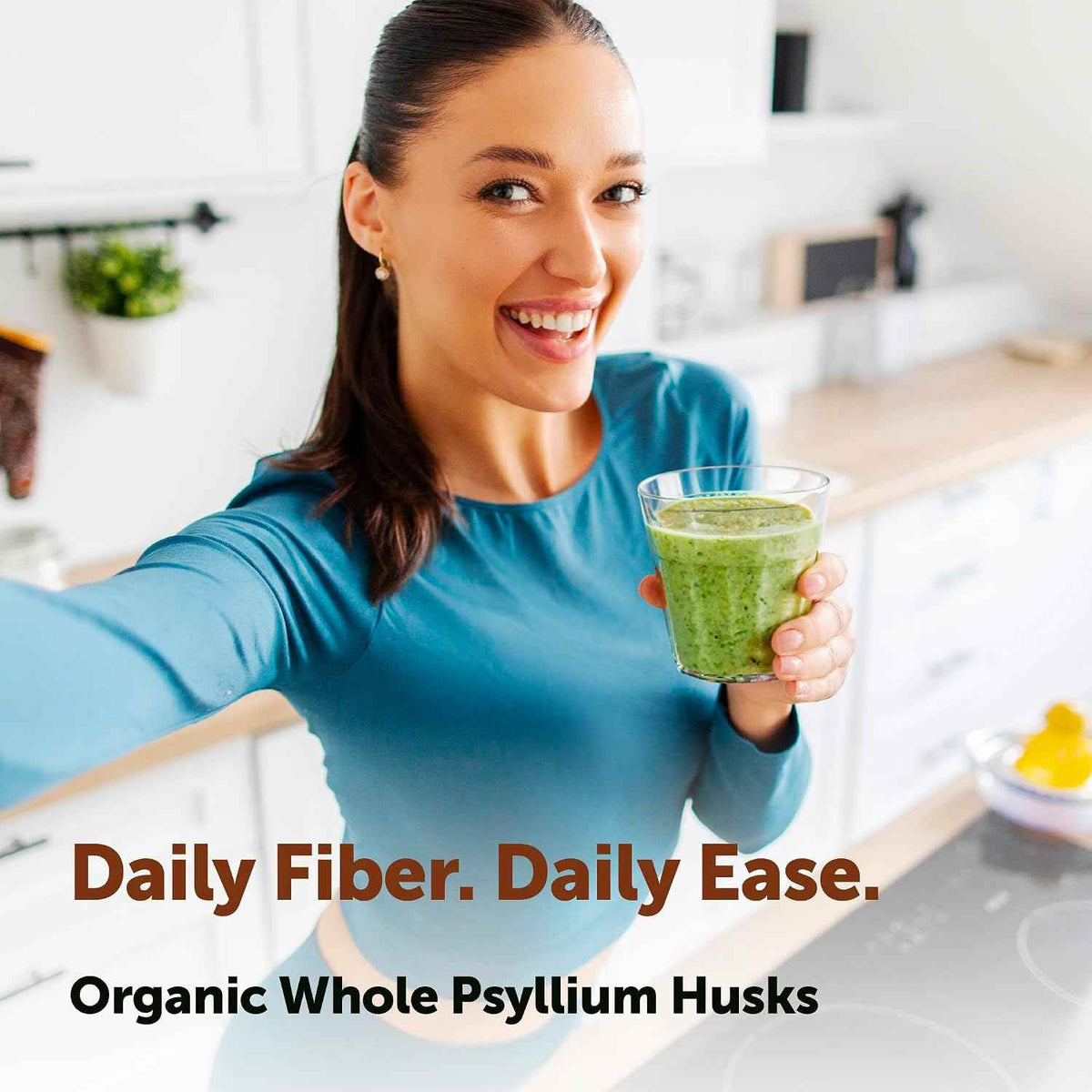 Micro Ingredients Organic Whole Psyllium Husks, 3lbs - Daily Soluble Fiber Supplement - Sourced from India - Ideal for Oatmeal, Coffee & Beverage - Unflavored, Non-GMO, Keto Friendly, Vegan