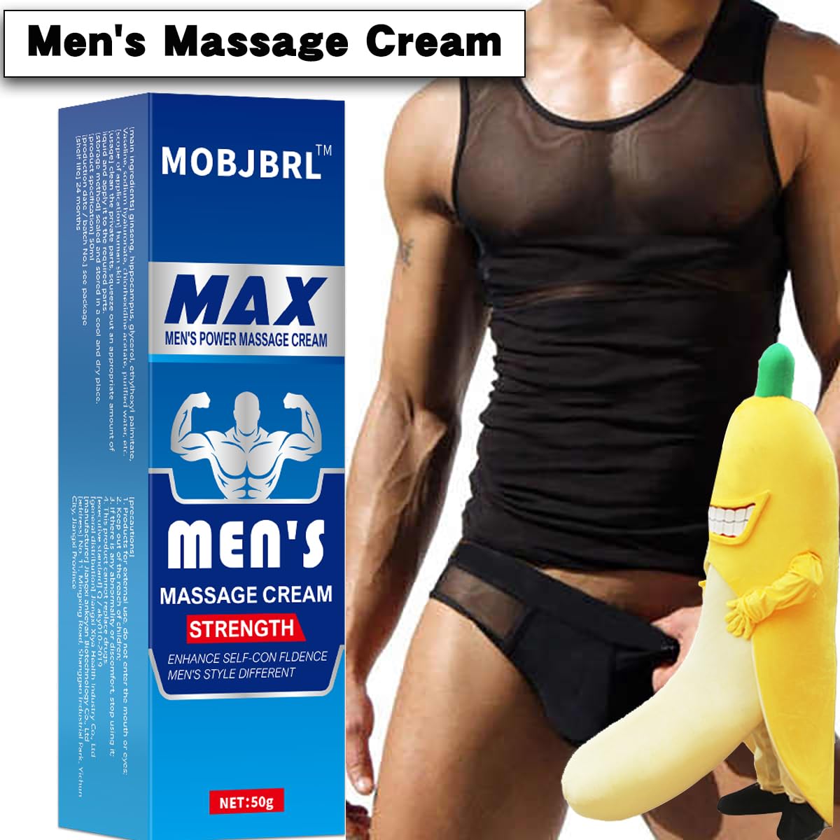 Male Penis Cream; Male Enlargement Cream; Quickly Increase Circumference and Size; Become Thicker and Harder; with Odor Removal.