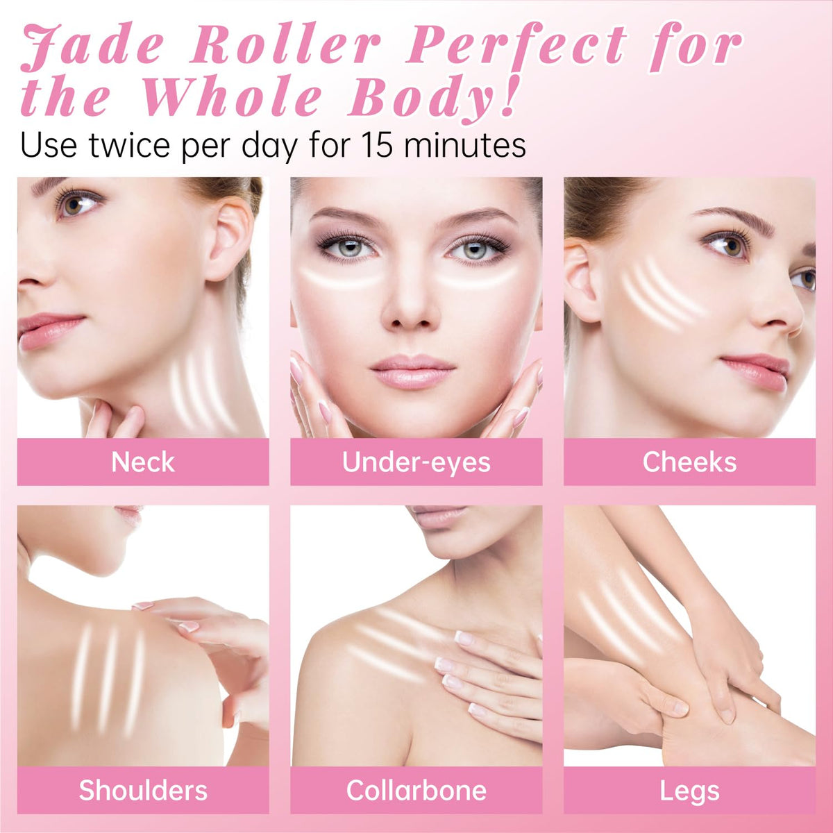 ZNÖCUETÖD 3-in-1 Face Sculpting Set – Ice Roller, Jade Roller & Cooling Gel Eye Mask Gift Set | For Puffiness, Wrinkles & Lifting