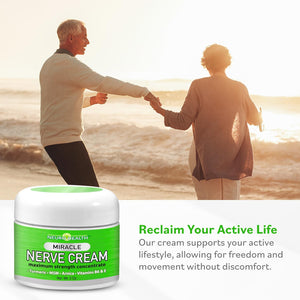 Neuro Health Miracle Nerve Cream - Maximum Strength - Turmeric and Arnica Blend for Neuropathy Discomfort Relief - Soothing Foot & Hand Formula with MSM, B6, E - Made in USA Neuro HealthBuy Supplements Australia