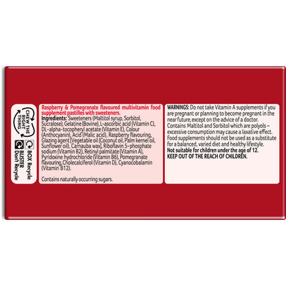 Bassetts Vitamins Adults Multivitamins, 60 Pastilles