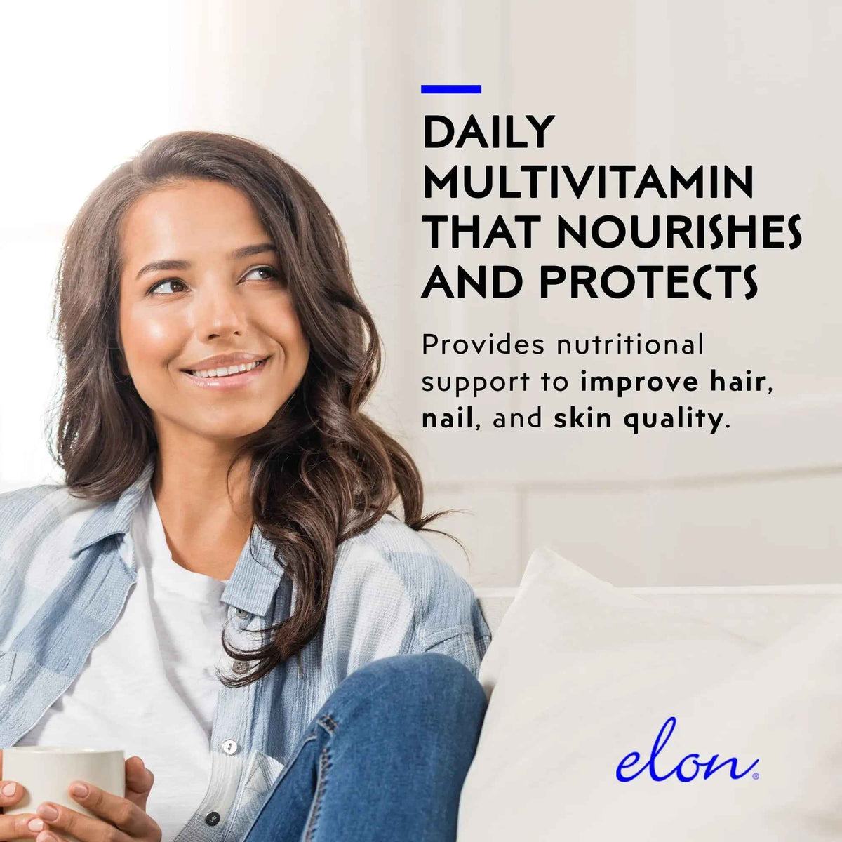 Elon Matrix 5000 Complete Multivitamin - Skin, Hair and Nail Growth Vitamins - Healthy Hair Growth Vitamins for Women & Men
