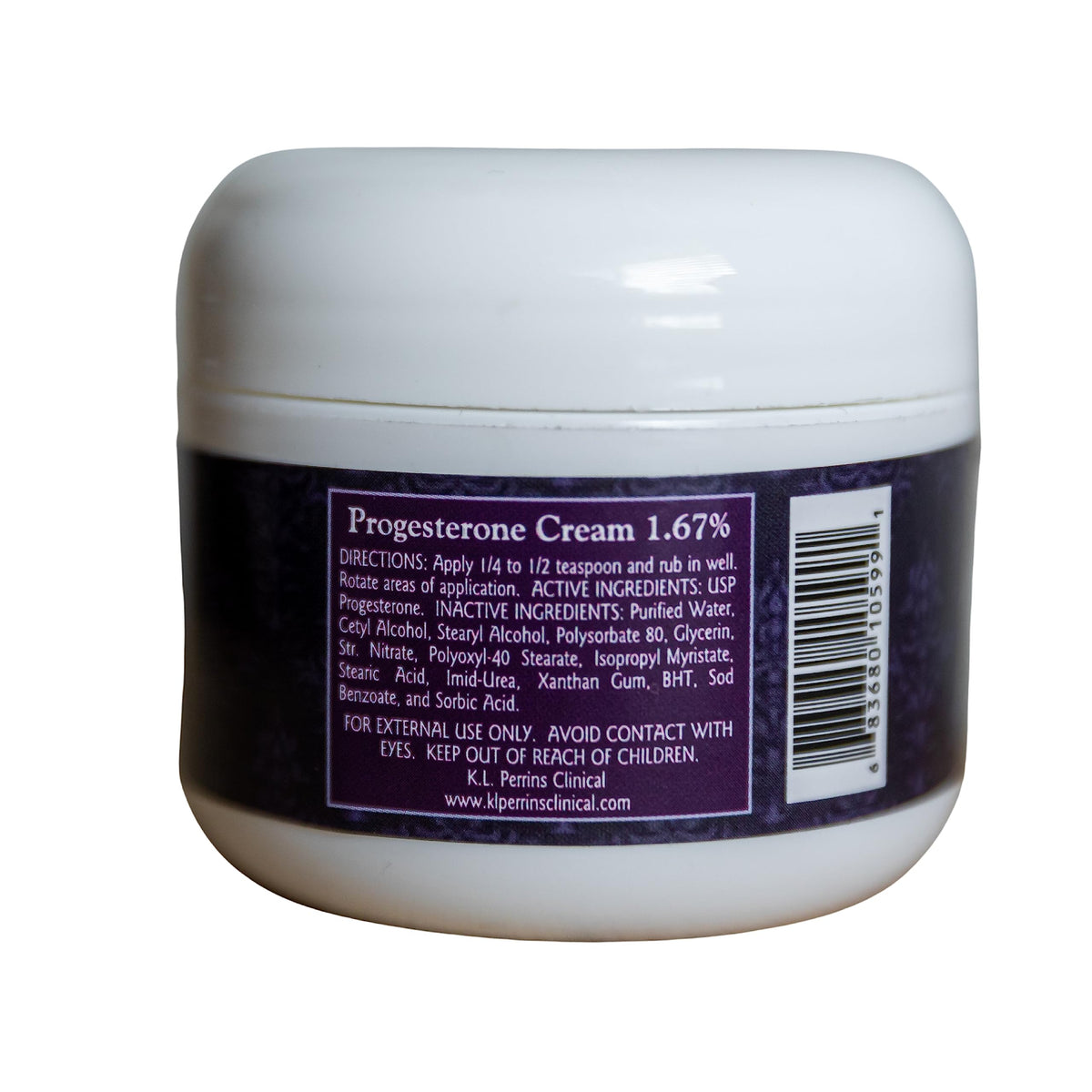 K.L. Perrins Clinical 1.67% Progesterone Cream