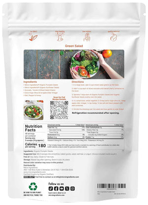 Organic Pumpkin Seeds, 4lbs - Raw, Unsalted, & Shelled - Whole Pepitas - Pumpkin Seeds to Eat - Great for Baking, Smoothies, & Salad Toppings - Natural Source of Essential Fatty Acids, Protein, & Iron