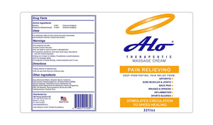 ALO Pain Relief Cream Therapy(32 oz with Pump) for Arthritis, Back Pain, Sciatica, Plantar Fasciitis, Tennis Elbow, Sore Muscles & Joints Inflammation - Working Out Aches, Acute Pain and Chronic Pain ALO Pain Relief CreamBuy Supplements Australia