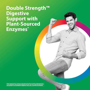 Rainbow Light Advanced Enzyme Supplement - 90 Capsules - Plant-Source 18 Digestive Enzyme Blend - 25 Probiotic Strains + Prebiotic, Bromelain & Papain - for Occasional Gas & Bloating