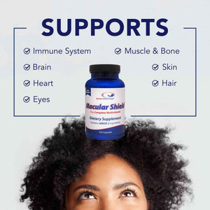 Doctor’s Advantage Macular Shield Eye Vitamins Plus Multivitamin - 120 Capsules, 30-Day Supply - Lutein and Zeaxanthin Supplements