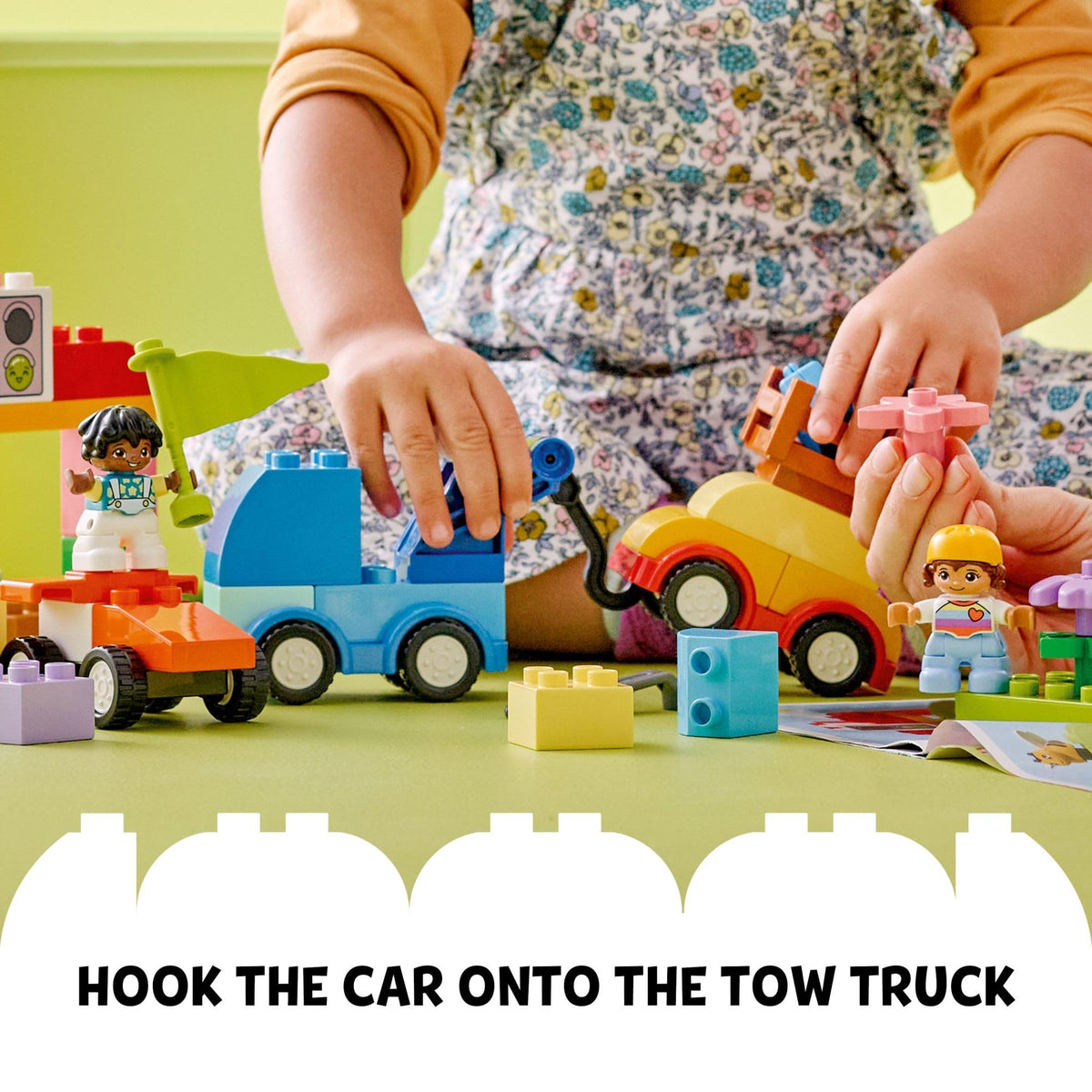 LEGO DUPLO Classic Cars and Trucks Brick Box Building Blocks - Learning & Educational STEM Toys for Toddlers, Ages 1.5+ Years - Develops Fine Motor Skills - Gift for Toddler Birthday - 10439