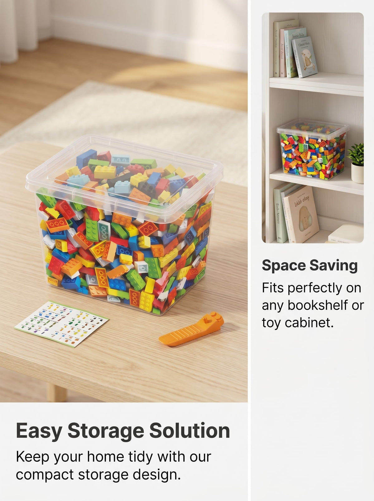 500PCS City Series Building Bricks - DIY Construction Toy for Beginners