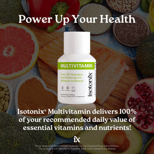 Isotonix Multivitamin Powder Without Iron – Methylated B Vitamins, Antioxidant & Mineral Support – Fast-Mix Isotonic Delivery – Vegetarian, Gluten-Free, Non-GMO – Natural Fruit Flavor – 90 Servings IsotonixBuy Supplements Australia