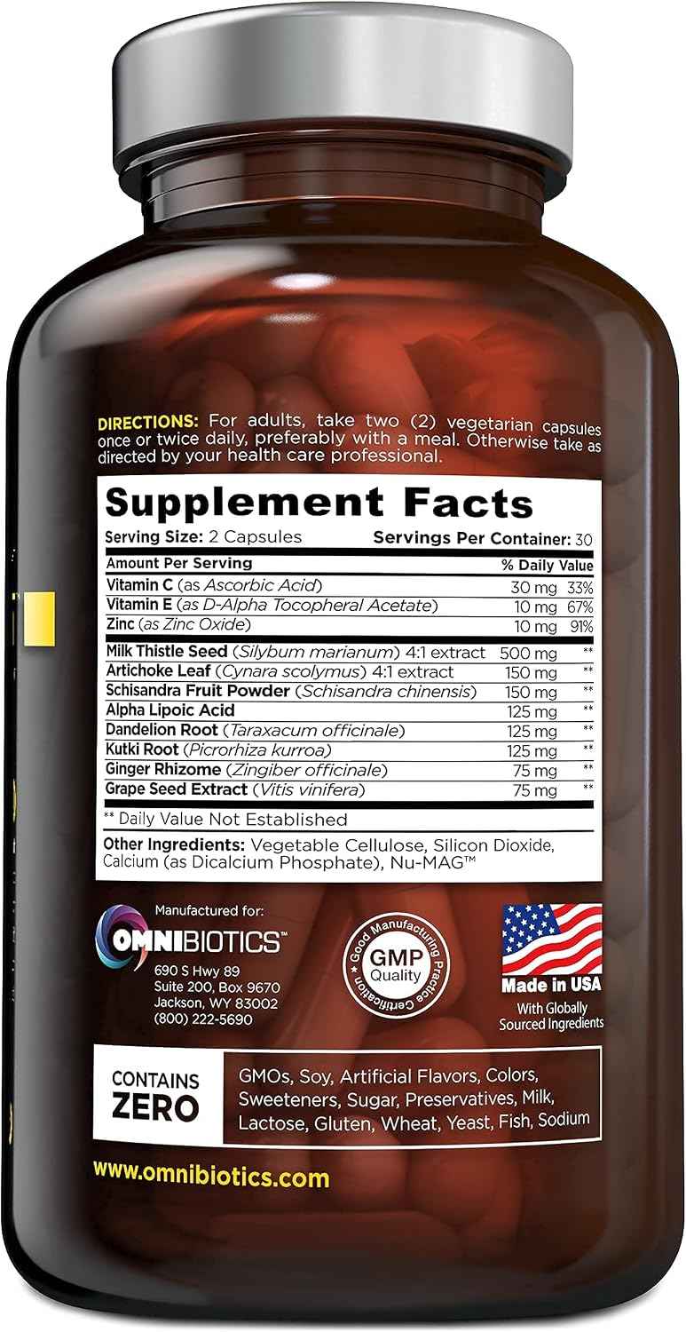 OmniBiotics The Health Essentials Bundle Organic Turmeric Curcumin with Black Pepper Extract + Flora Revive Advanced Probiotics + Liver Reboot for The Necessary Daily Support Your Body Needs