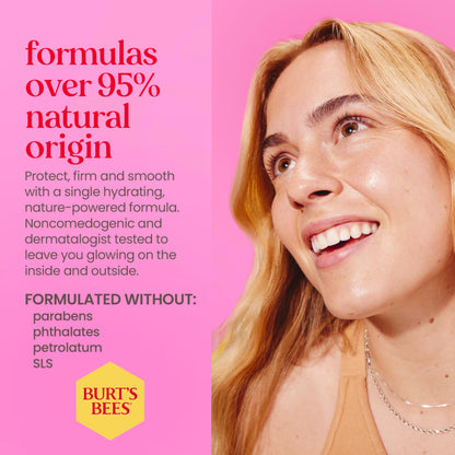 Burt's Bees Renewal SPF 30 Firming Day Face Lotion (1.8 oz) - Natural Retinol Alternative (Bakuchiol) Sunscreen