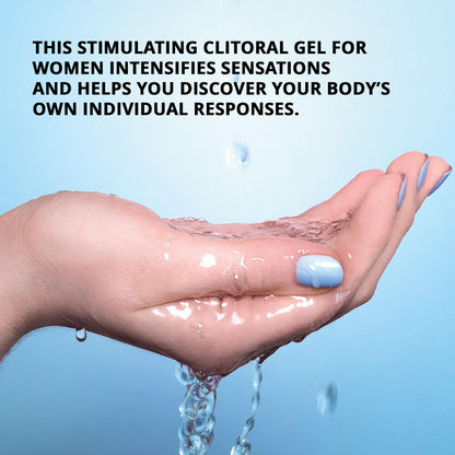 Adam & Eve Make Me Cum Water Based Clitoral Sensitizer Clear Gel - Personal Sexual Lubricant for Women - Increases Sensitivity for Stronger Orgasm - Lube for Sex and Masturbation - Clear 1 oz.