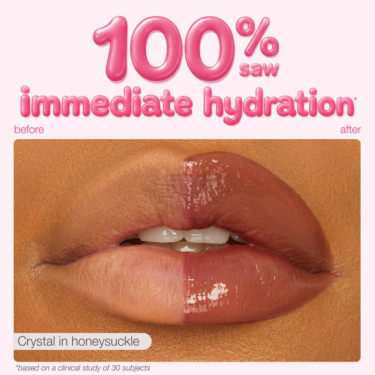 tarte maracuja juicy lip plump – Hydrating & Volumizing Lip Plumper Gloss Balm with Nourishing Hyaluronic Acid, Plumps & Moisturizes, Vegan & Cruelty-Free, full size, honeysuckle