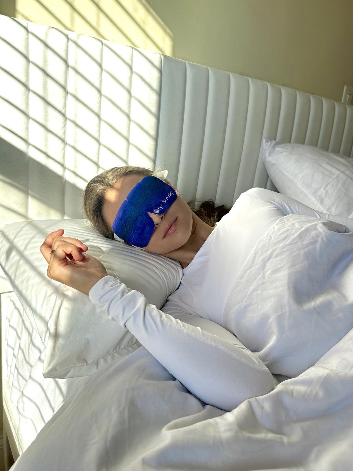 Eye Serenity Steam Eye Mask - Self-Heating Warm Compress for Dry Eye Relief - Unscented Disposable Eye Mask for Travel & Sleep (45 Pack)