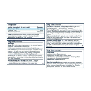 Pamprin Multi-Symptom Formula, with Acetaminophen, Menstrual Period Symptoms Relief, 20 Caplets (Pack of 3) PamprinBuy Supplements Australia