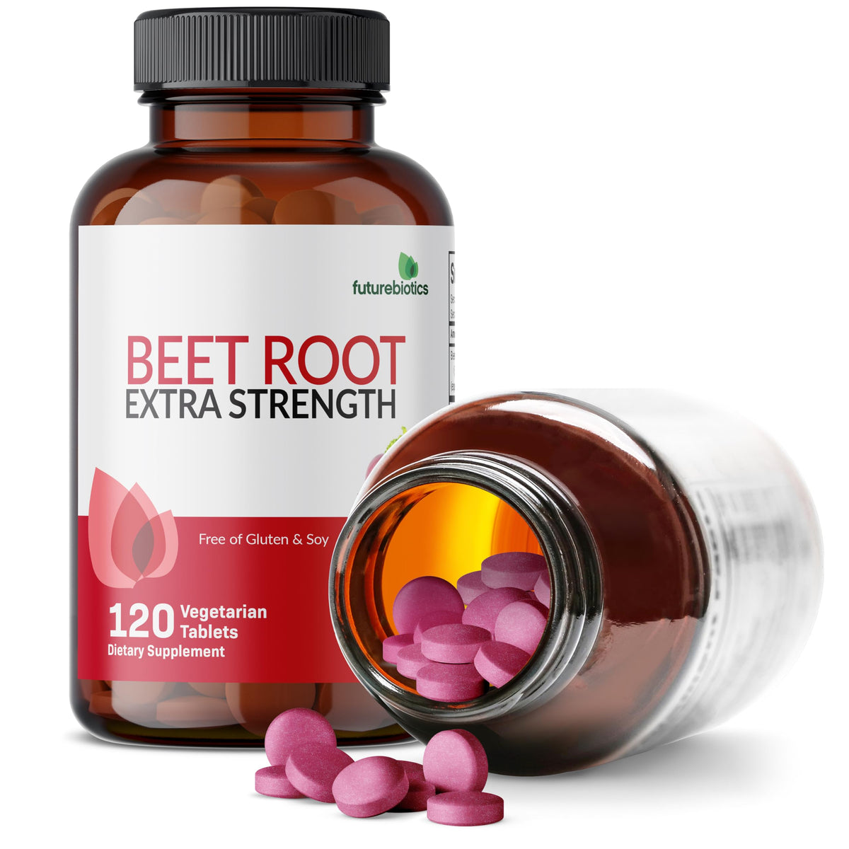 Futurebiotics Beet Root Extra Strength, Non-GMO, 120 Vegetarian Tablets
