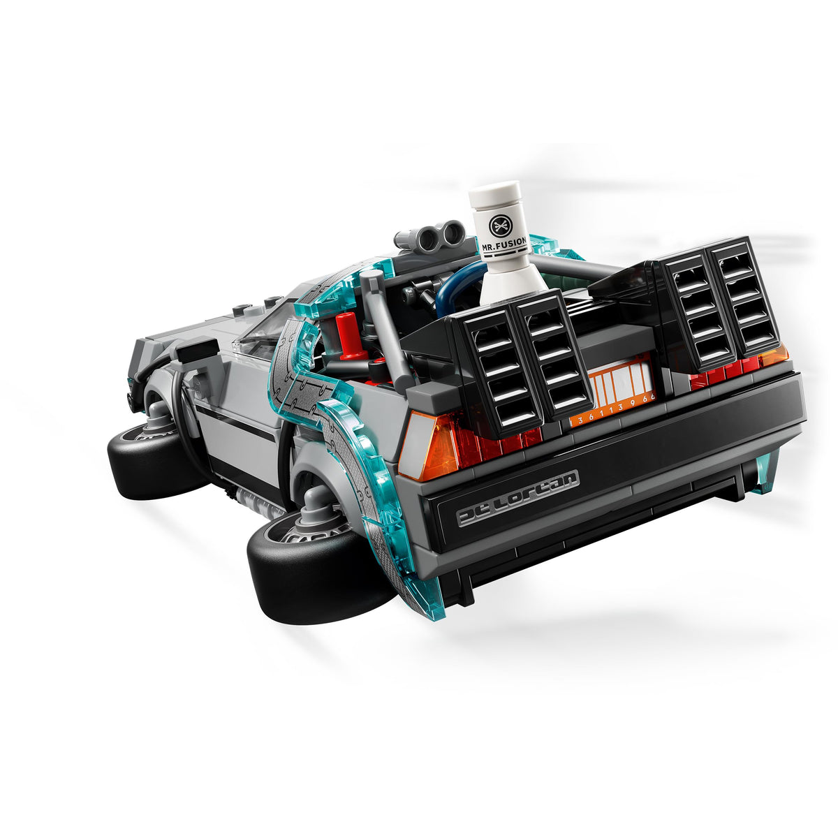 LEGO Speed Champions Time Machine from Back to The Future Building Toy for Kids - Pretend Play & Display Car Toy W/ 2 Build Modes for Boys & Girls, Ages 9+ - Gift for Birthdays - 77256