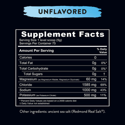 REDMOND Re-Lyte Hydration Electrolyte Mix (Unflavored)