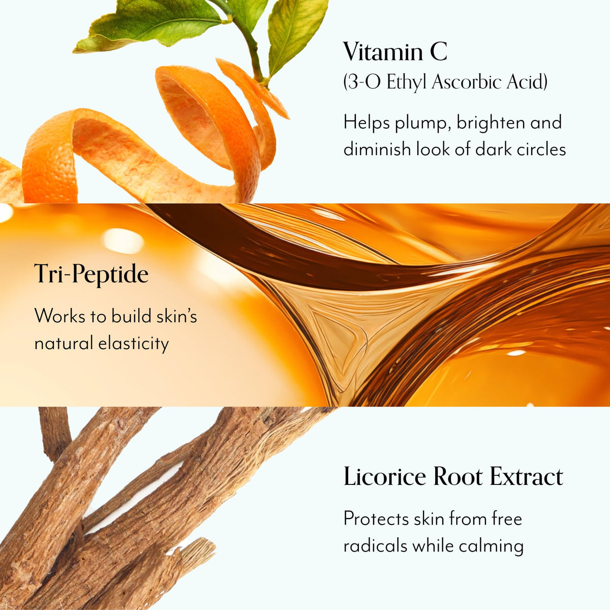 Bliss Bright Idea Vitamin C Eye Cream – Brightening Anti-Aging Eye Cream with Tri-Peptide & Licorice Root 0.5 oz