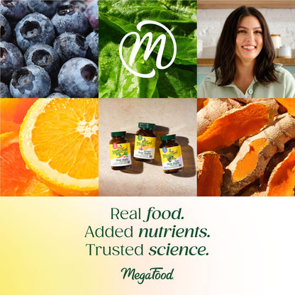 MegaFood Whole Body Methylated Multivitamin for Women - Womens Multivitamin with Magnesium Glycinate, Biotin & Methylcobalamin B12 Vitamins - Daily Energy & Immune Support - 90 Tablets, 90 Servings