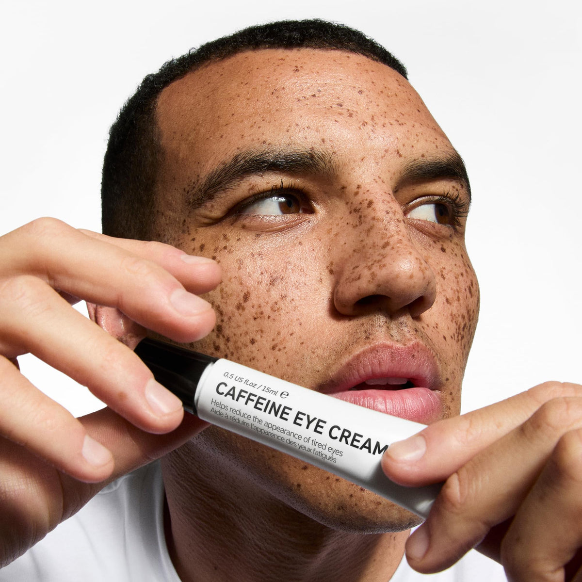 The INKEY List Caffeine Eye Cream (0.5 fl oz) - Anti-Puffiness & Dark Circle Treatment with Peptides