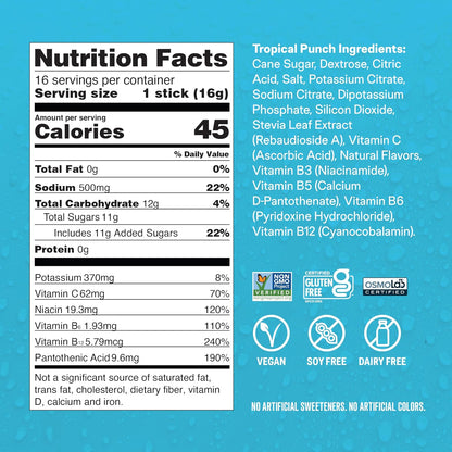 Liquid I.V. Hydration Multiplier - Fruit Lovers - Golden Cherry + Passion Fruit - 2 Pack (16 Servings)