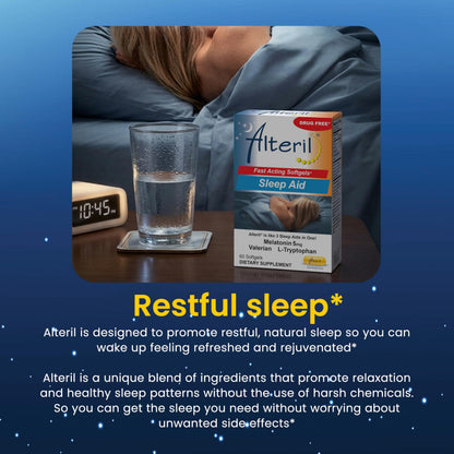 Alteril Natural Sleep Aid Soft Gel 60ct