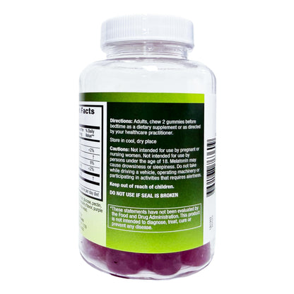 HealthA2Z® Melatonin Gummies| 60 Counts | 5mg | Natural Sleep Aid for Deep & Restful Sleep | BlackBerry Flavor | Sleep Aid Gummies