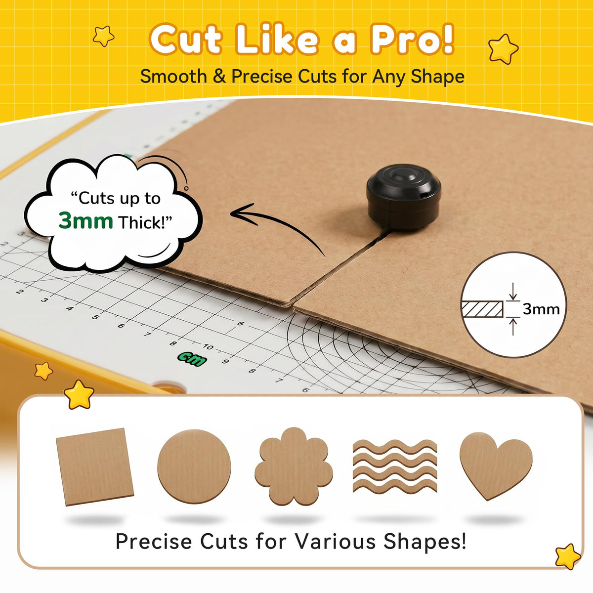 Resosese Cardboard Cutter for Kids, 160+ Pcs Kid Safe Electric Cardboard Cutting Tool Set, DIY Craft Building Tool with Overheat Protection, STEM STEAM Building Toy for Boys and Girls Ages 6+