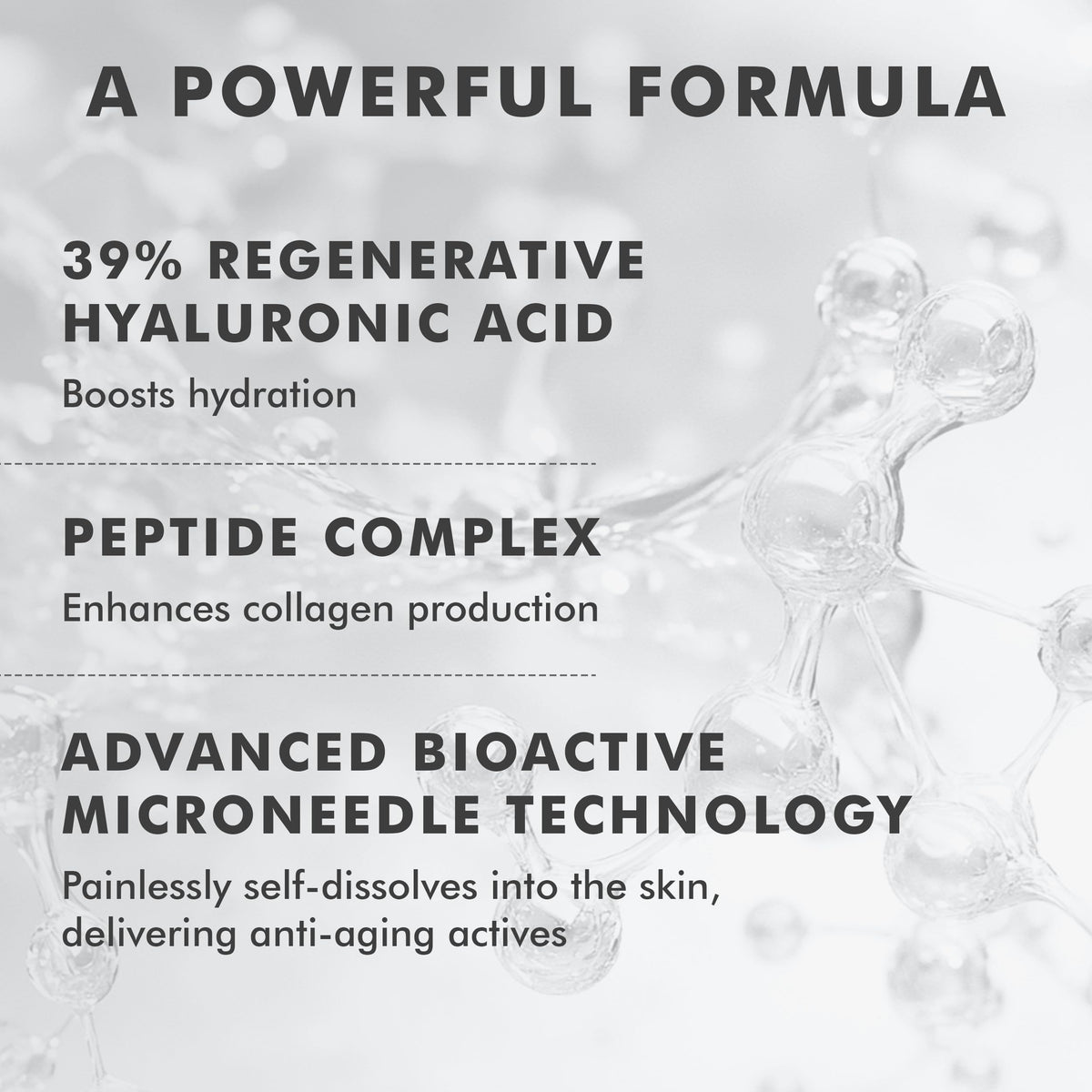skyn ICELAND Dissolving Microneedle Under-Eye Patches - 39% Hyaluronic Acid & Peptides - No-Slip Overnight Eye Mask (8 Pairs)