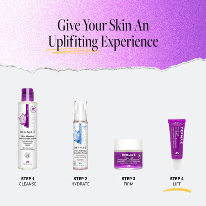 Derma E Stem Cell Lifting Eye Treatment (0.5 oz) – Multi-Action Firming & Tightening for Under Eye & Upper Eyelids