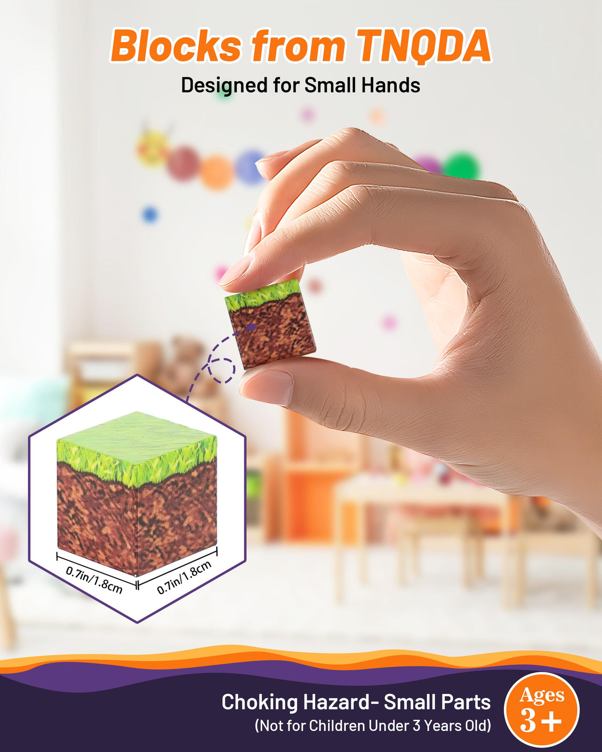 TNQDA 200 PCS Magnetic Blocks STEM Building Set for Boys Girls Kids Age 3+