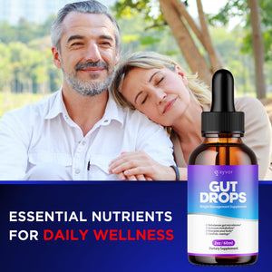 Gut Drops, Official Gut Drops Liquid Supplement Advanced All Natural Vitamin Formula, GutDrop Maximum Strength Biome Support for Health Energy and Wellness Support for Men and Women (30 Servings) SyvorBuy Supplements Australia