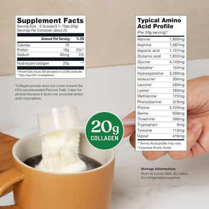 Bulletproof Duo Kit - Collagen Peptides Protein Powder for Skin, Bones and Joints - 18g Protein, 17.6 Oz & InnerFuel Prebiotic Fiber Powder for Gut, Gas Relief, Digestive Health and Immune Support