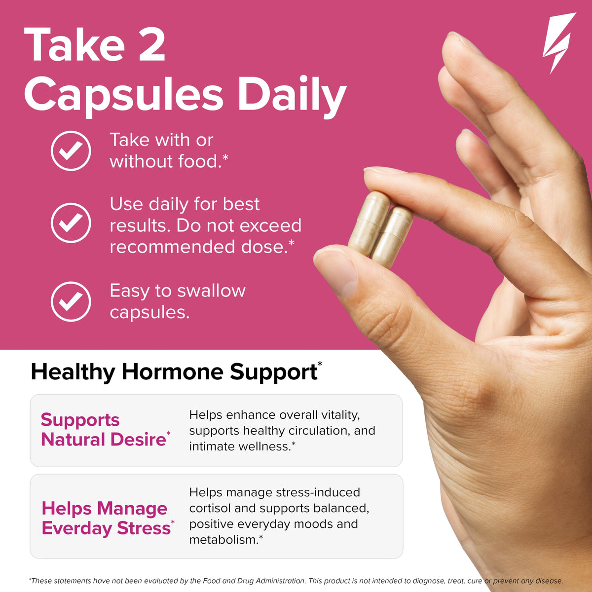 Inno Drive for Her Hormone Balance & Libido Support for Women, 30 Servings