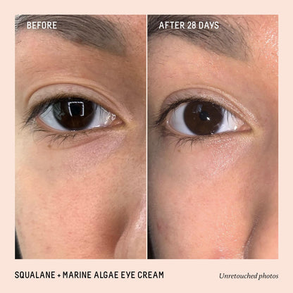 BIOSSANCE Squalane + Marine Algae Eye Cream (0.5 oz)